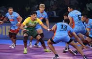 Vinod Kumar helped the Pirates stave off an All Out in the first half